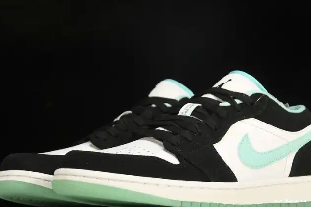 Cheap Air Jordan CQ9828-131 1 Low Green Island 0516